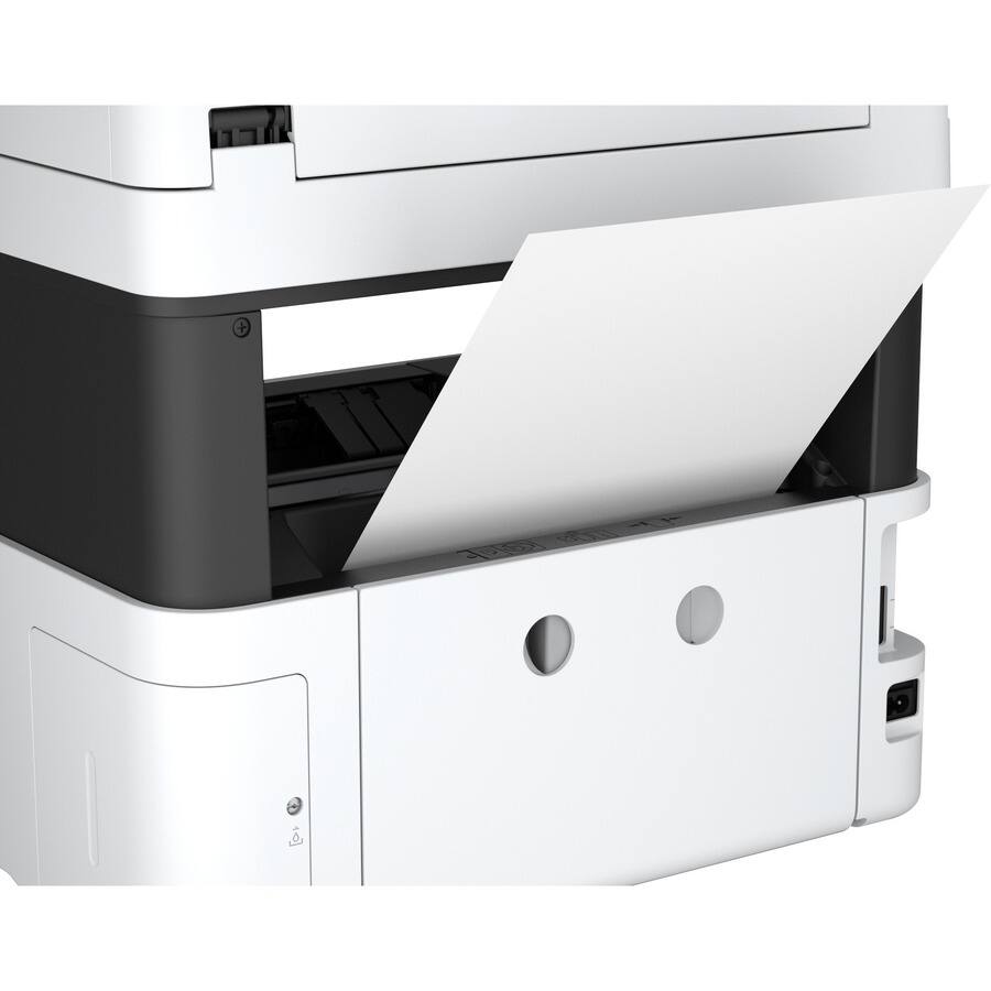 Alt View 5. Epson - Epson WorkForce ST-M3000 Monochrome Multifunction Supertank Printer. Cartridge Free MFP with ADF & Fax Inkjet - Monochrome.