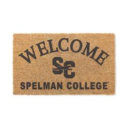 Jardine - Spelman College Jaguars 18" x 34" Welcome Coir Doomat - Brown