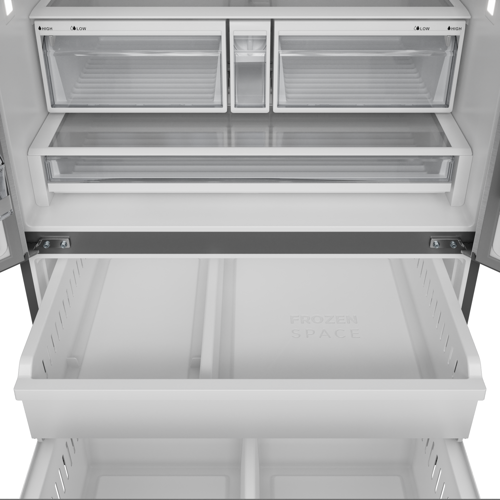 HIGH LOW  
LOW HIGH  

FROZEN SPACE