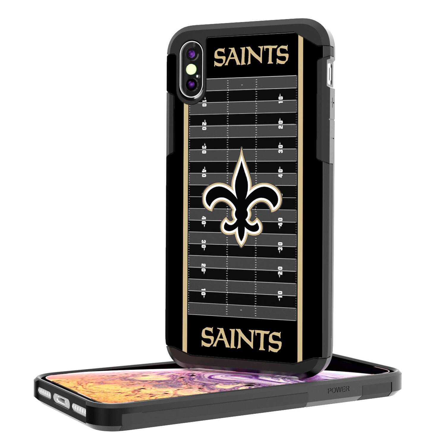SAINTS  
DL 10- 02. 20 DE- 3 30 -40 40- 40 * 30 -30 -40 TO SO- 0S 10- O  
SAINTS POWER ARN