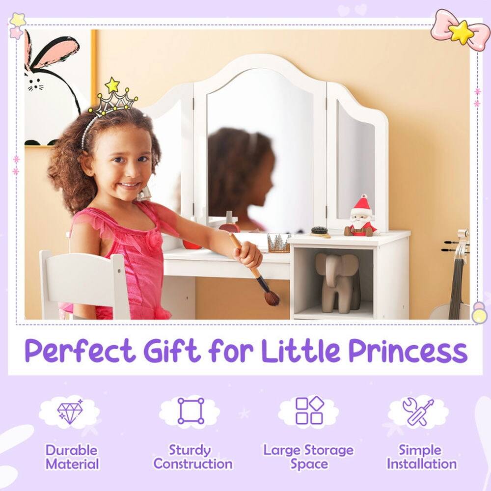 Perfect Gift for Little Princess

- Durable Material
- Sturdy Construction
- Large Storage Space
- Simple Installation