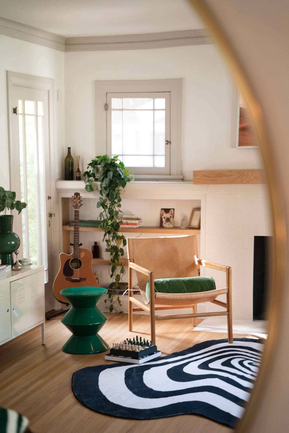 Angle. Lanyspace - Lany Space Vertigo Irregular Area Rug - Multicolor.