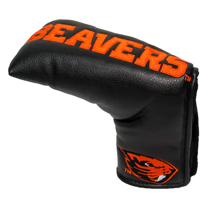Front. Team Golf - Oregon State Beavers Tour Blade Putter Cover - Multicolor.