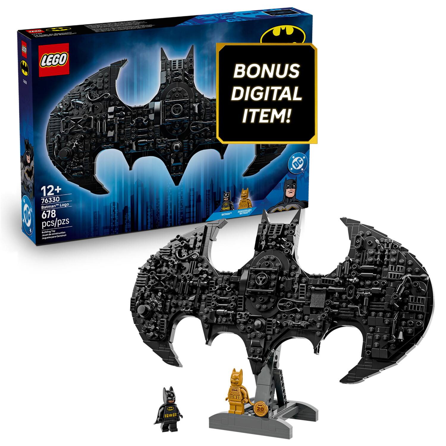 DC Batman: Batman Logo Building Toy 76330