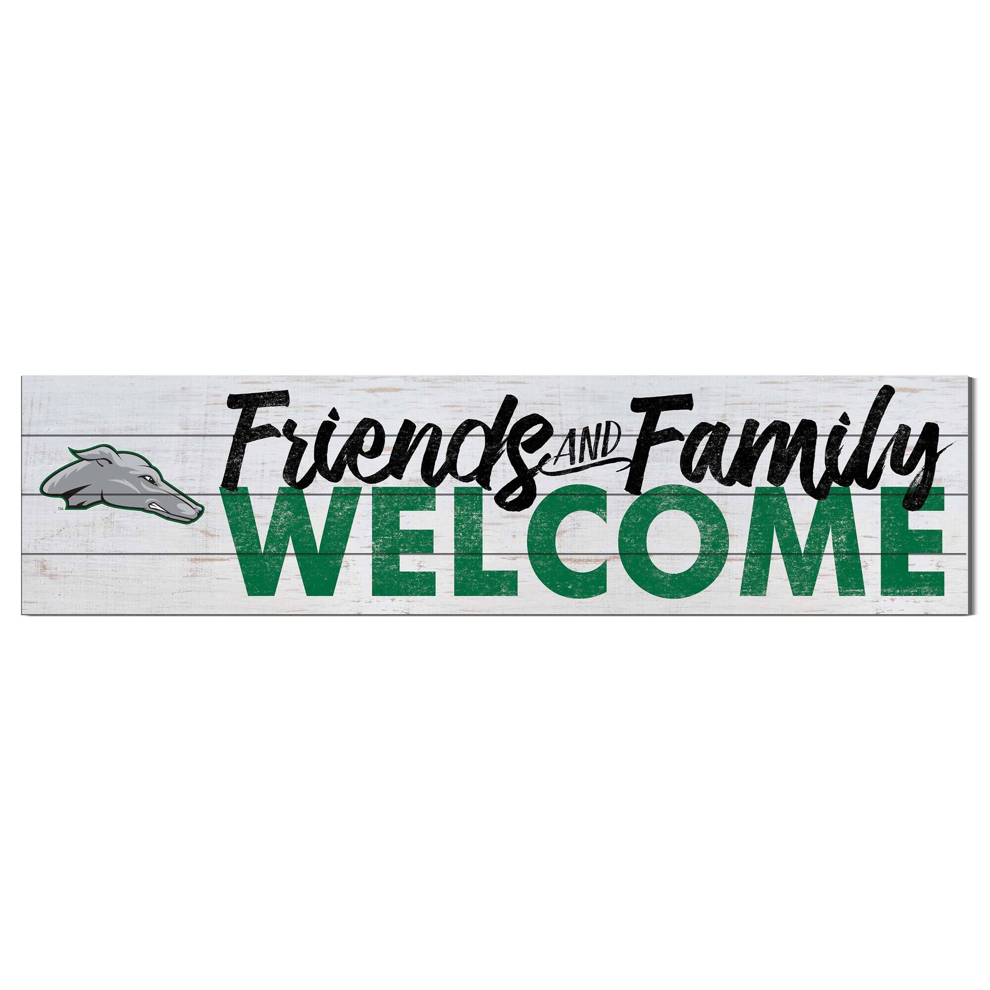 Eastern New Mexico Greyhounds 10'' x 40'' Friends & Family Welcome Sign