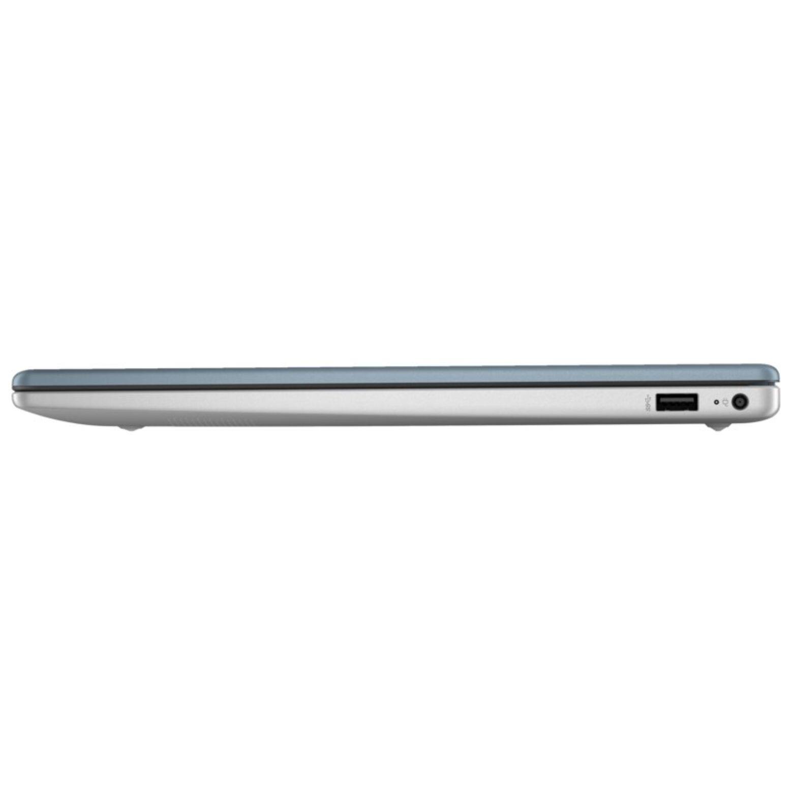 Alt View 3. HP - 15-fc0000 15.6" AMD Athlon Silver 7120U 2.4 GHz up to 3.5 GHz 8GB RAM 256GB SSD Windows 11 Home Laptop - Blue.