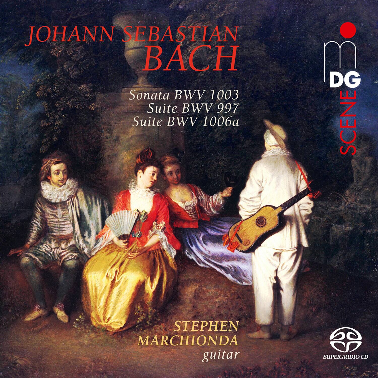 Stephen Marchionda - Bach: Sonatas & Suites arr. Guitar   - SUPER-AUDIO CD [Super Audio CD (SACD)] price history on PriceWatchPro