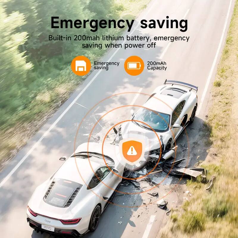 Emergency saving  
Built-in 200mAh lithium battery, emergency saving when power off  

Emergency saving  
200mAh Capacity