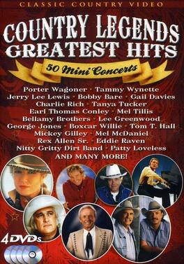 Country Legends Greatest Hits: 50 Mini Concerts - DVD