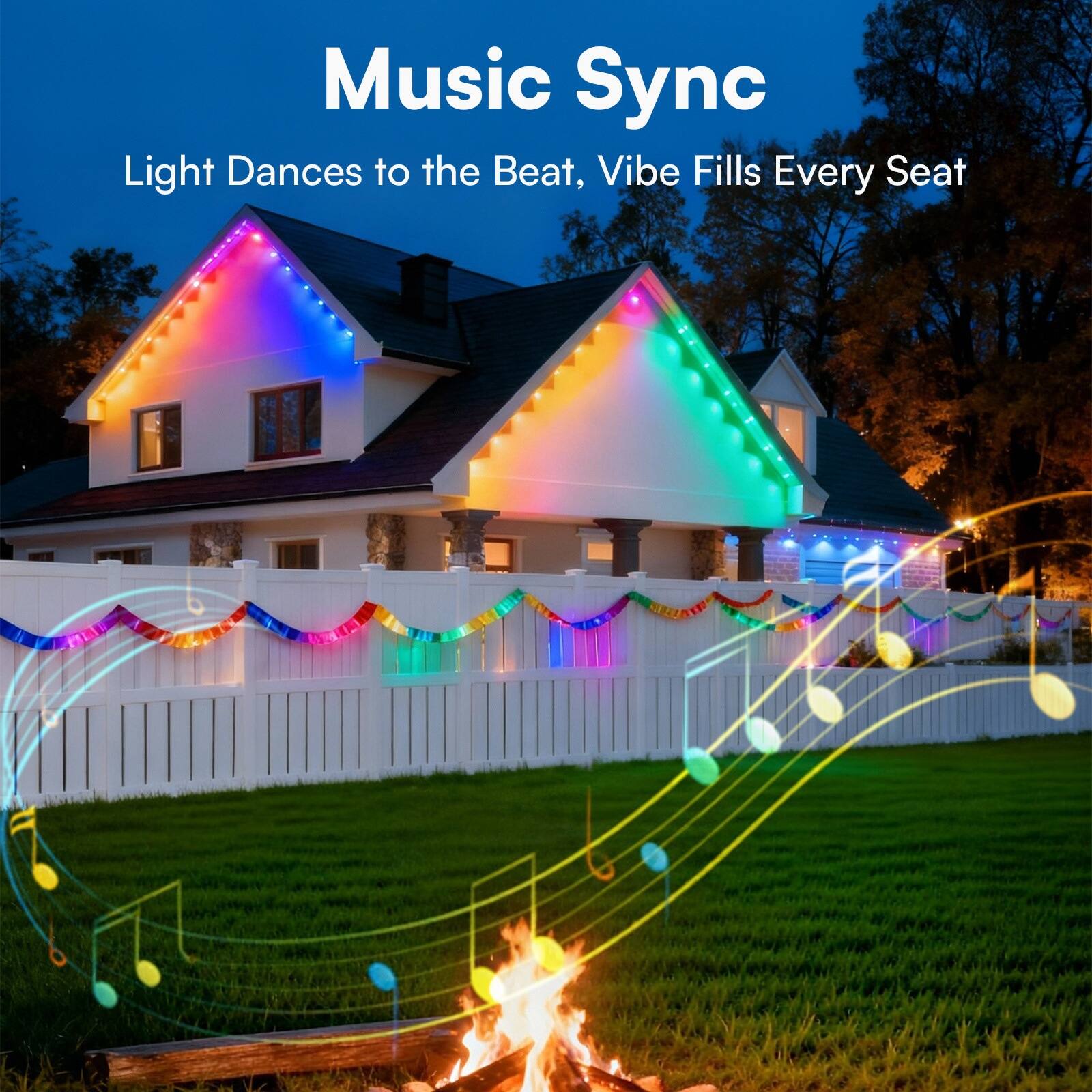 Music Sync  
Light Dances to the Beat, Vibe Fills Every Seat