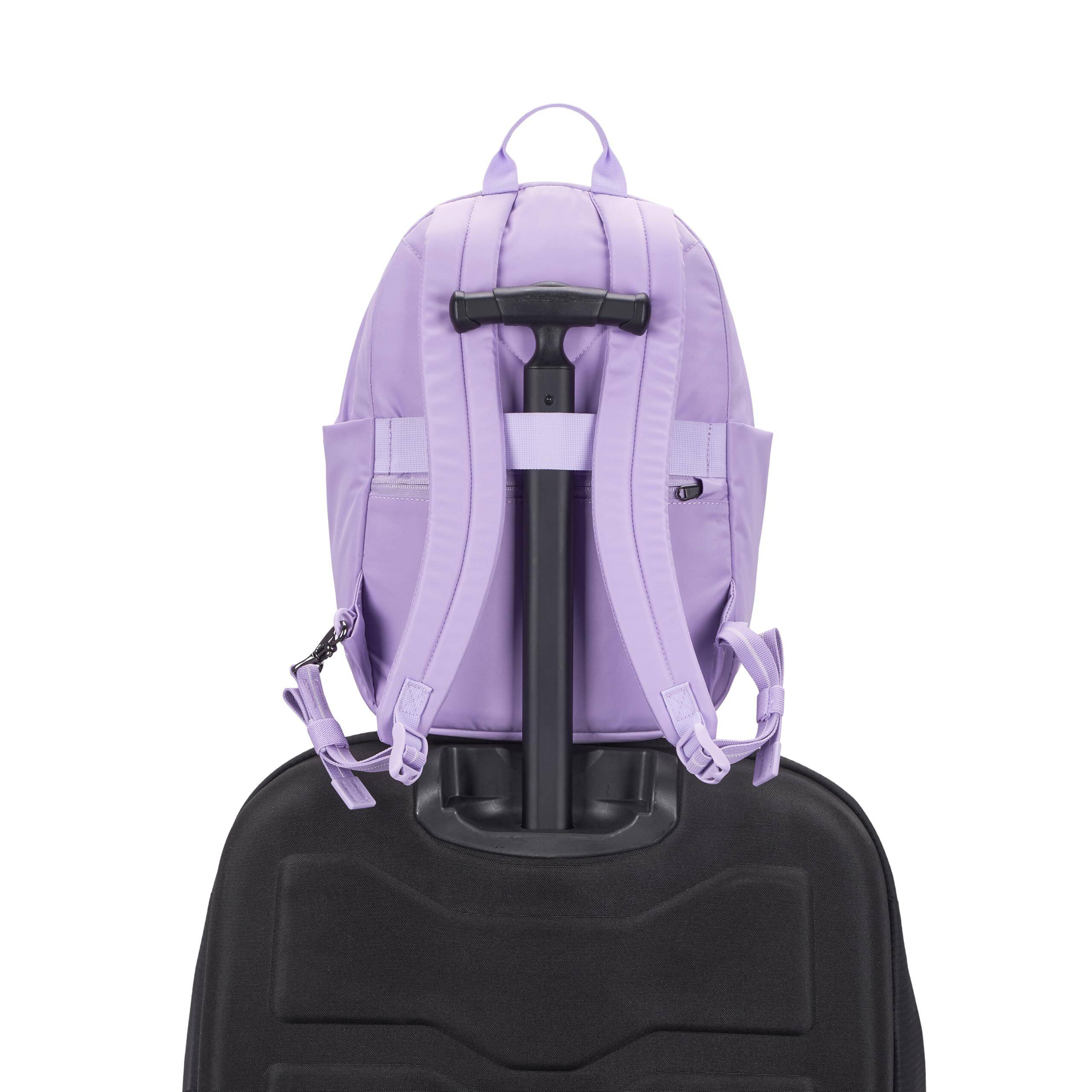 Alt View 5. Pacsafe - GO Anti Theft 15L Backpack - Lavender.