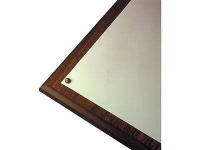 Alt View 1. Nu-Dell - NuDell Economical MDF Certificate Frame, Walnut  (18811M) - Walnut.