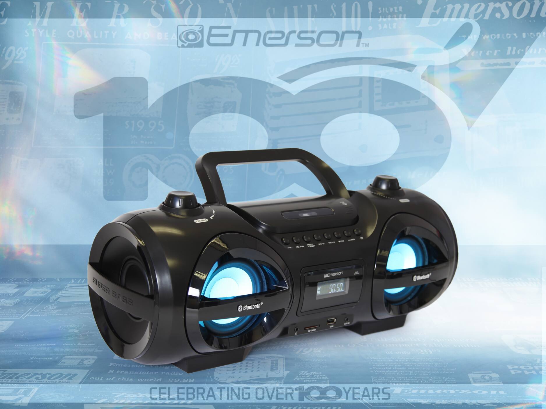 A S SILVER GMERSO L R  CUE 10! JUALE SALE. Emerson STYLE QUALITY AND BEA Emerson WORLDS BO THE TM Verer Belor 92 192 TSY CDEUS 1939 NEW ALL $19.95 S 20e 1 - - - - - - asmeson Betut S   E -  SHOW  M 90.50.  BE E Bluetooth  OE CO pCR - - L ON compuet Ebte PRC o 19% a00S ... ono - T Emerson TER POF A-transistor radio  PH erson  ELAIM OUr or tis world 2.224 ...... - - dO0  CELEBRATING OVER YEARS HLOrsOn  Tninyinit