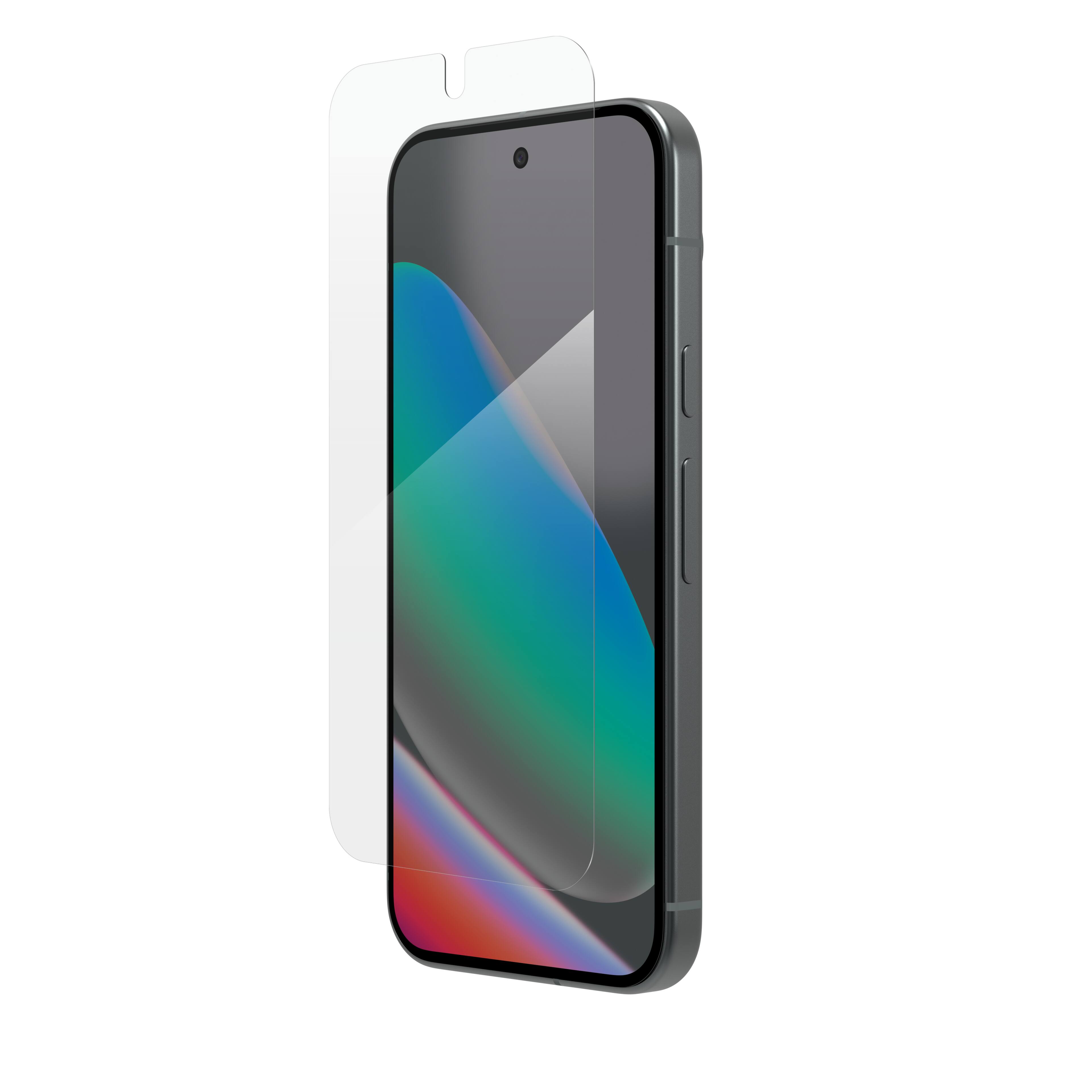Left. ZAGG - Glass Elite Screen Protector for Google Pixel 10/10 Pro - Clear.
