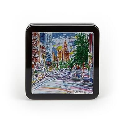 Alt View 2. Crayola - Crayola Brush & Detail Dual Tip Markers, Brush Tip/Ultra Fine Tip, 16/Pack (58-6501).