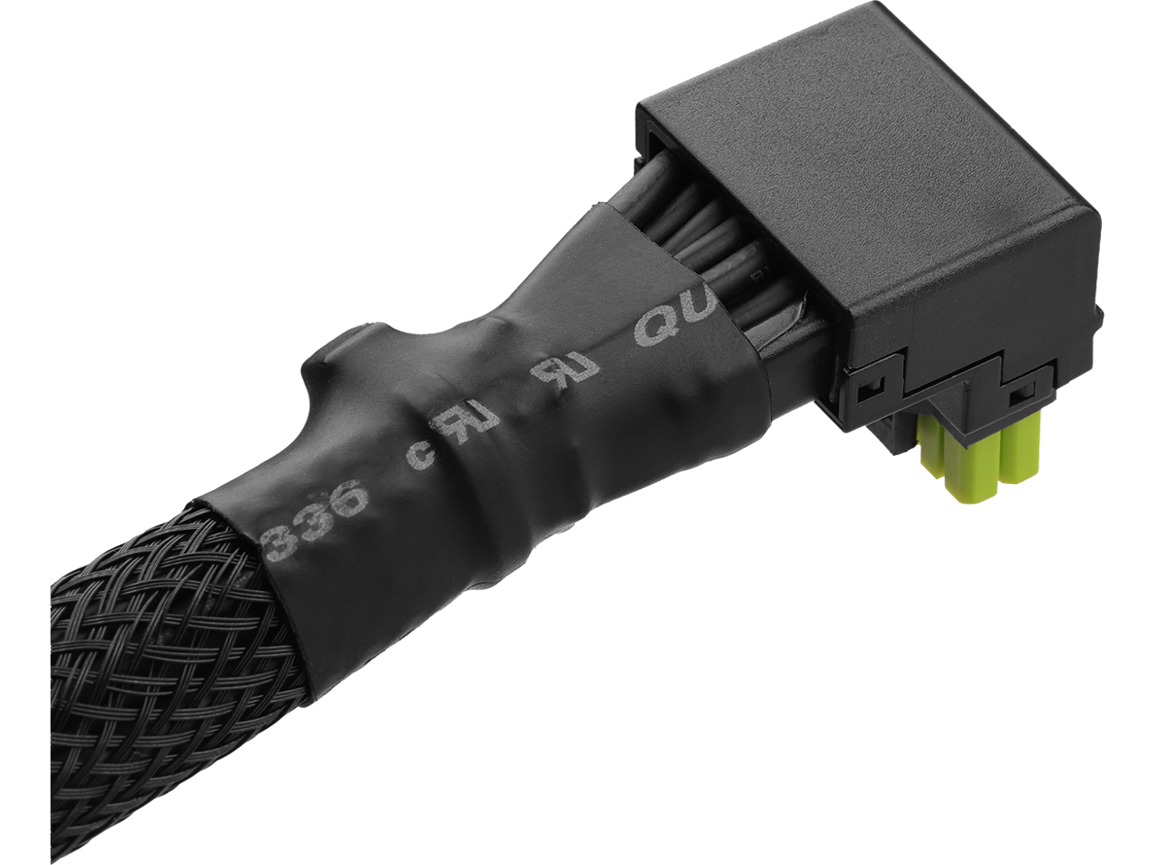 Alt View 5. ASRock - ASRock 12V-2x6 600W L-Type 2.3 ft. PCI-E 5.1 Cable (CB-12V2X6L600W).