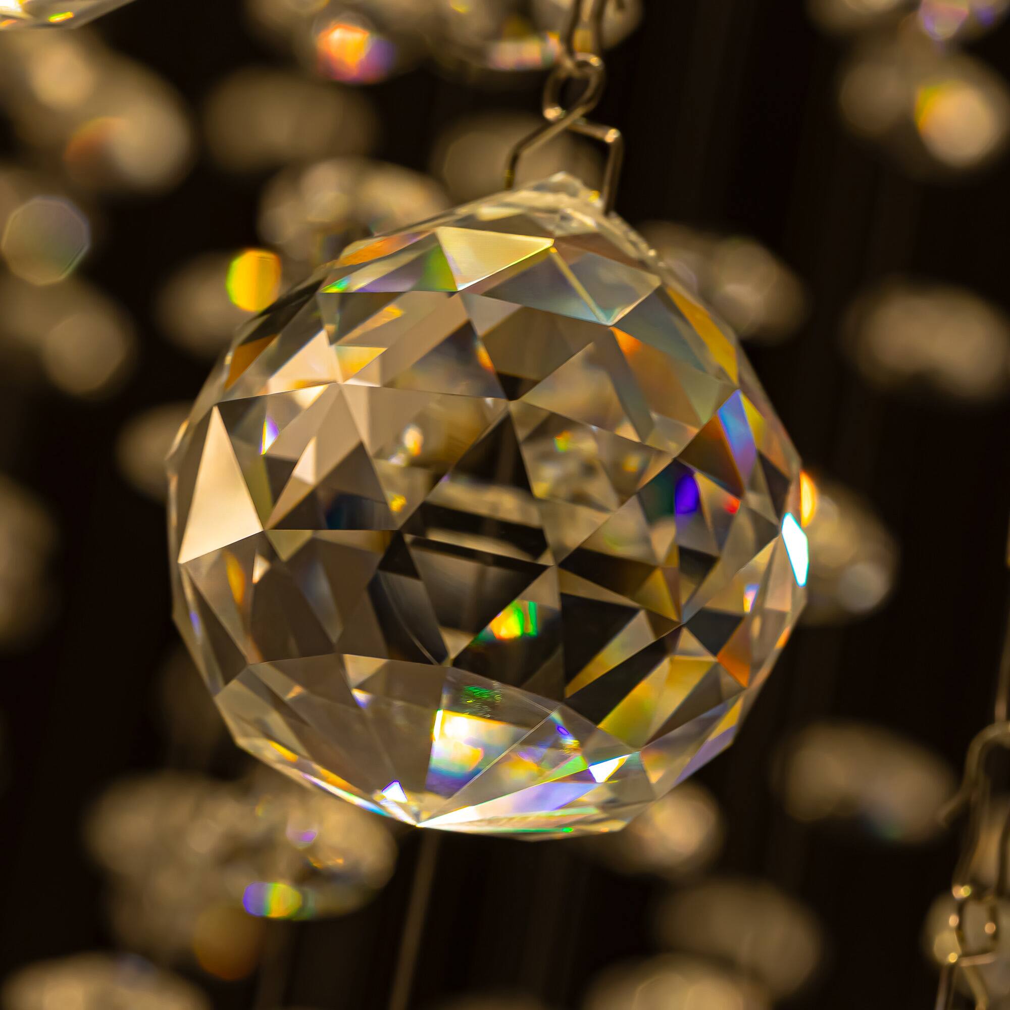 Alt View 4. Siljoy - 98.4" Modern Spiral Gold K9 Crystal Chandelier, Luxury Pendant Light for High Ceiling Staircase Villa Hallway - Chrome and Gold.