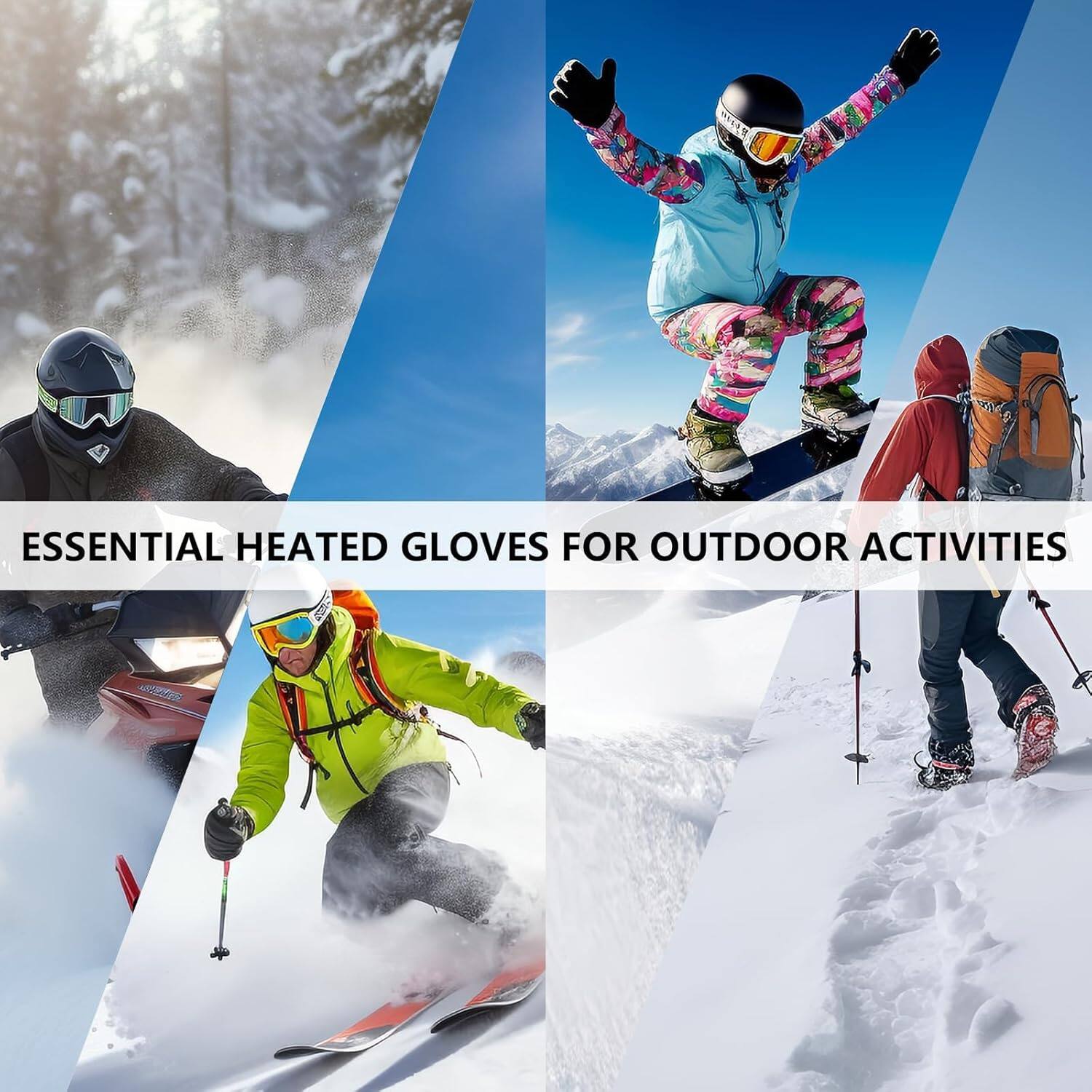 ESSENTIAL HEATED GLOVES FOR OUTDOOR ACTIVITIES