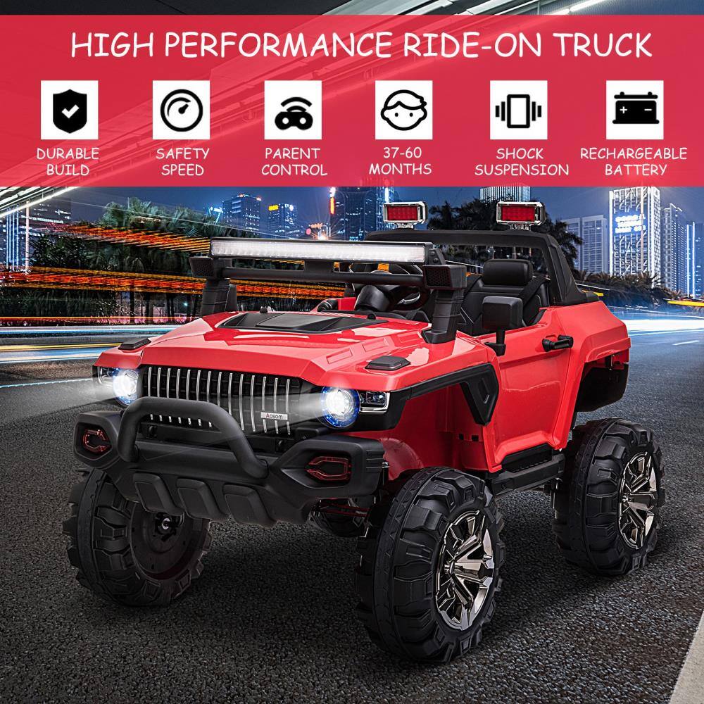 HIGH PERFORMANCE RIDE-ON TRUCK

- DURABLE BUILD
- SAFETY SPEED
- PARENT CONTROL
- 37-60 MONTHS
- SHOCK SUSPENSION
- RECHARGEABLE BATTERY