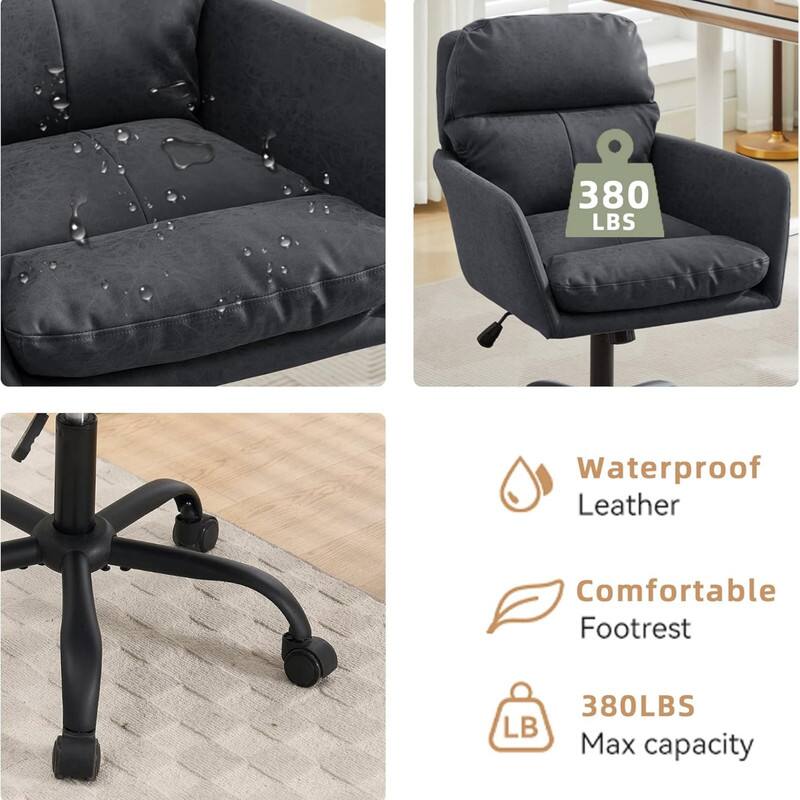 380 LBS Waterproof Leather Comfortable Footrest  
380LBS LB Max capacity