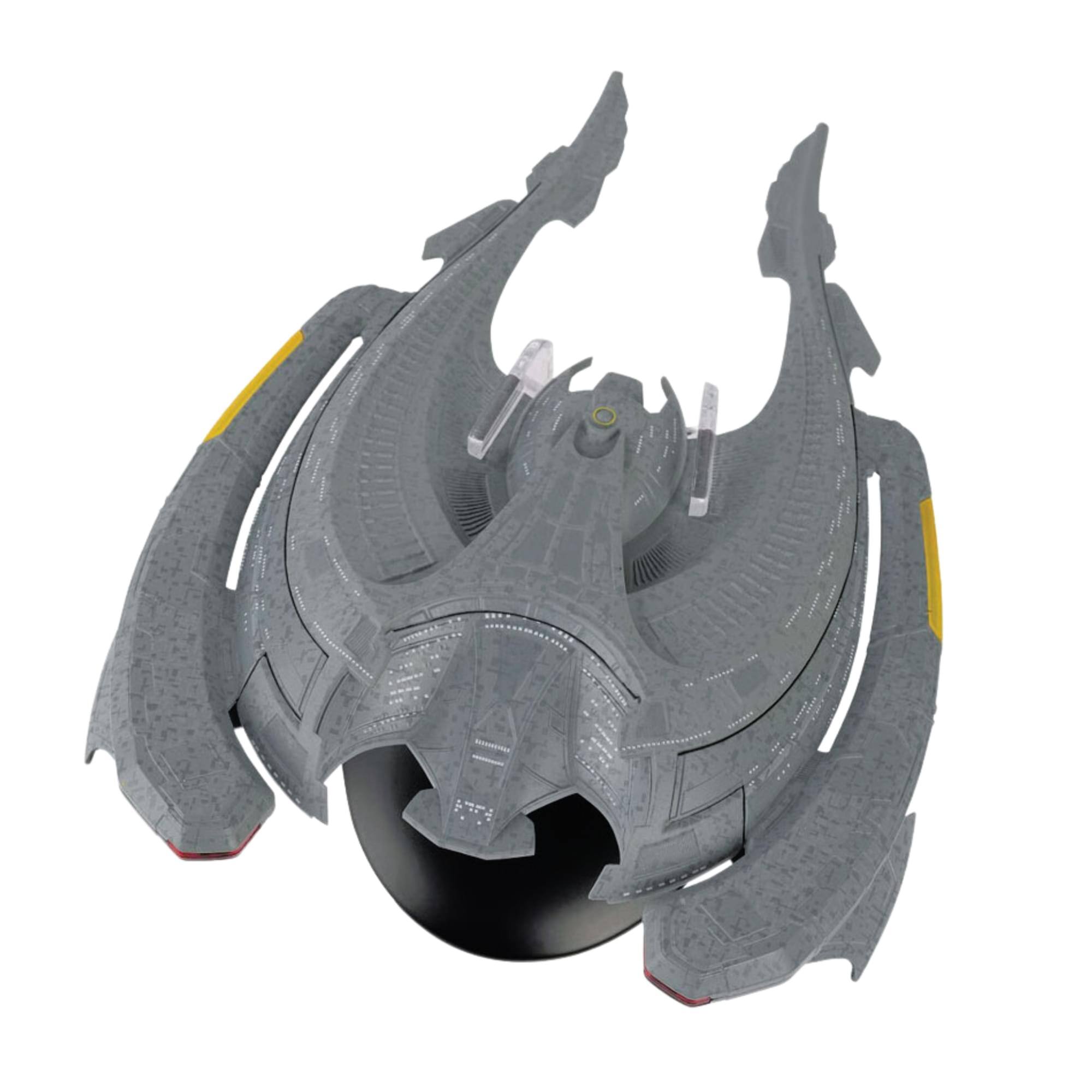 Alt View 3. Eaglemoss - Eaglemoss Star Trek Starship Replica | S'onar Flagship (Special) - Gray.
