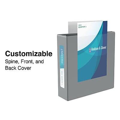 Customizable Spine, Front, and Back Cover

END QUARTER I

Madison & Glover
M&G