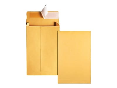 Alt View 2. Quality Park - Self Seal Kraft Catalog Envelopes, 9"L x 12"H, 25/Box - Kraft.