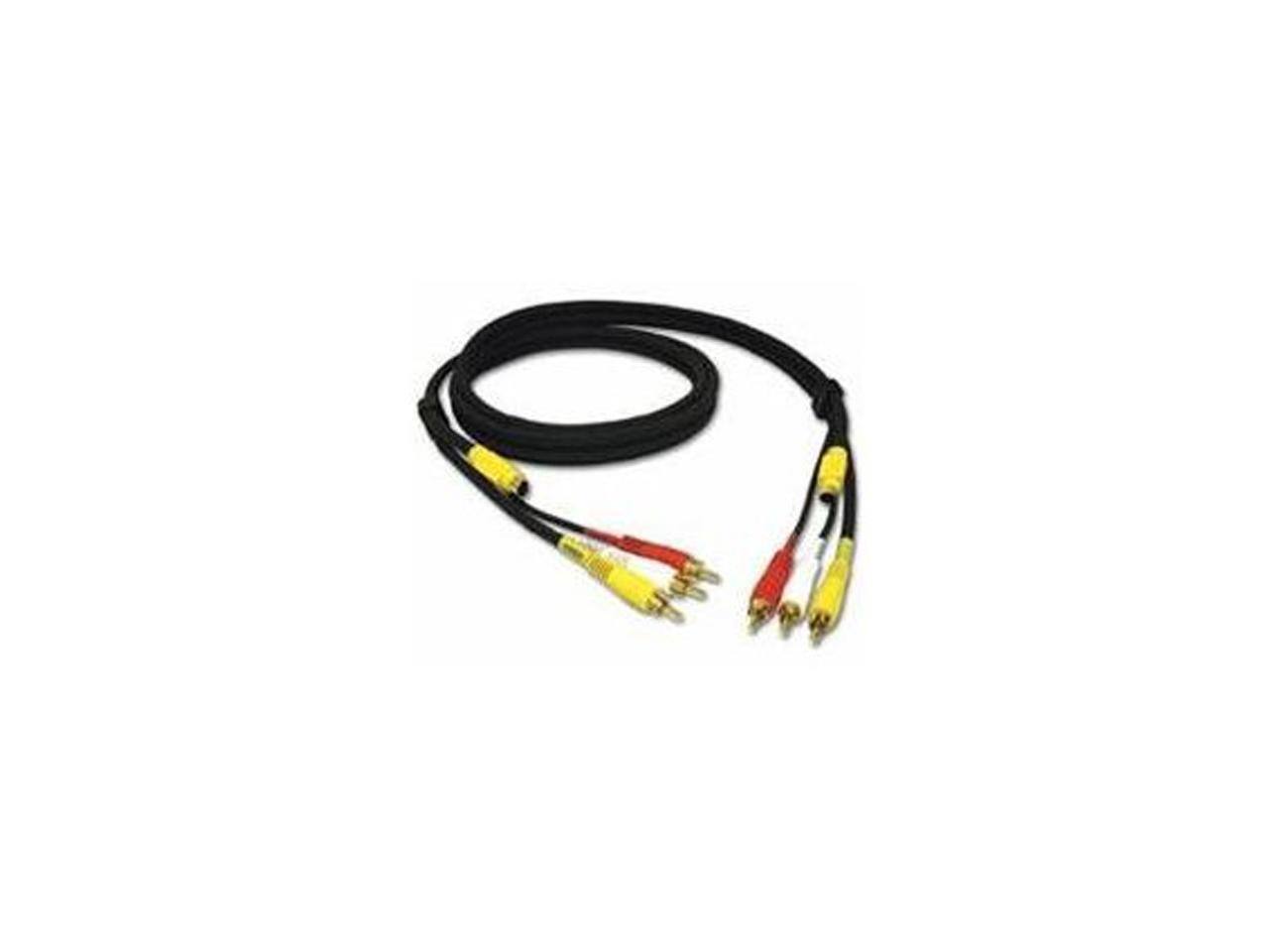 Alt View 4. Cables to Go - C2G 29133 12 ft. Value Series F-Type RG6 Coaxial Video Cable Male to Male.