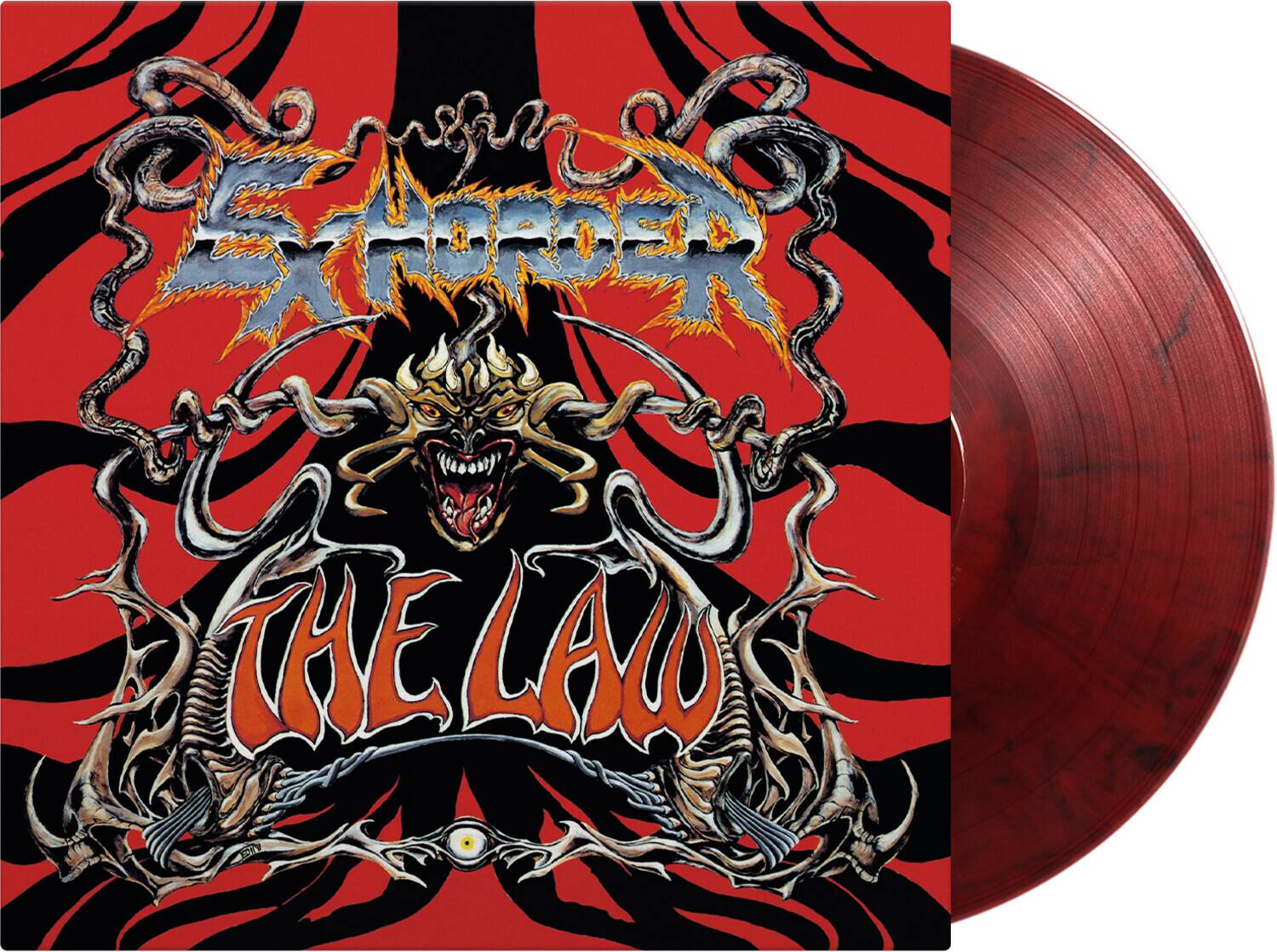 Exhorder - Law - Limited 180-Gram Red & Black Marble Colored Vinyl - VINYL LP