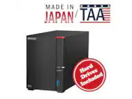 MADE IN JAPAN / TAA
BUFFALO 25G
POWER FUNCTION
Hard Drives Included