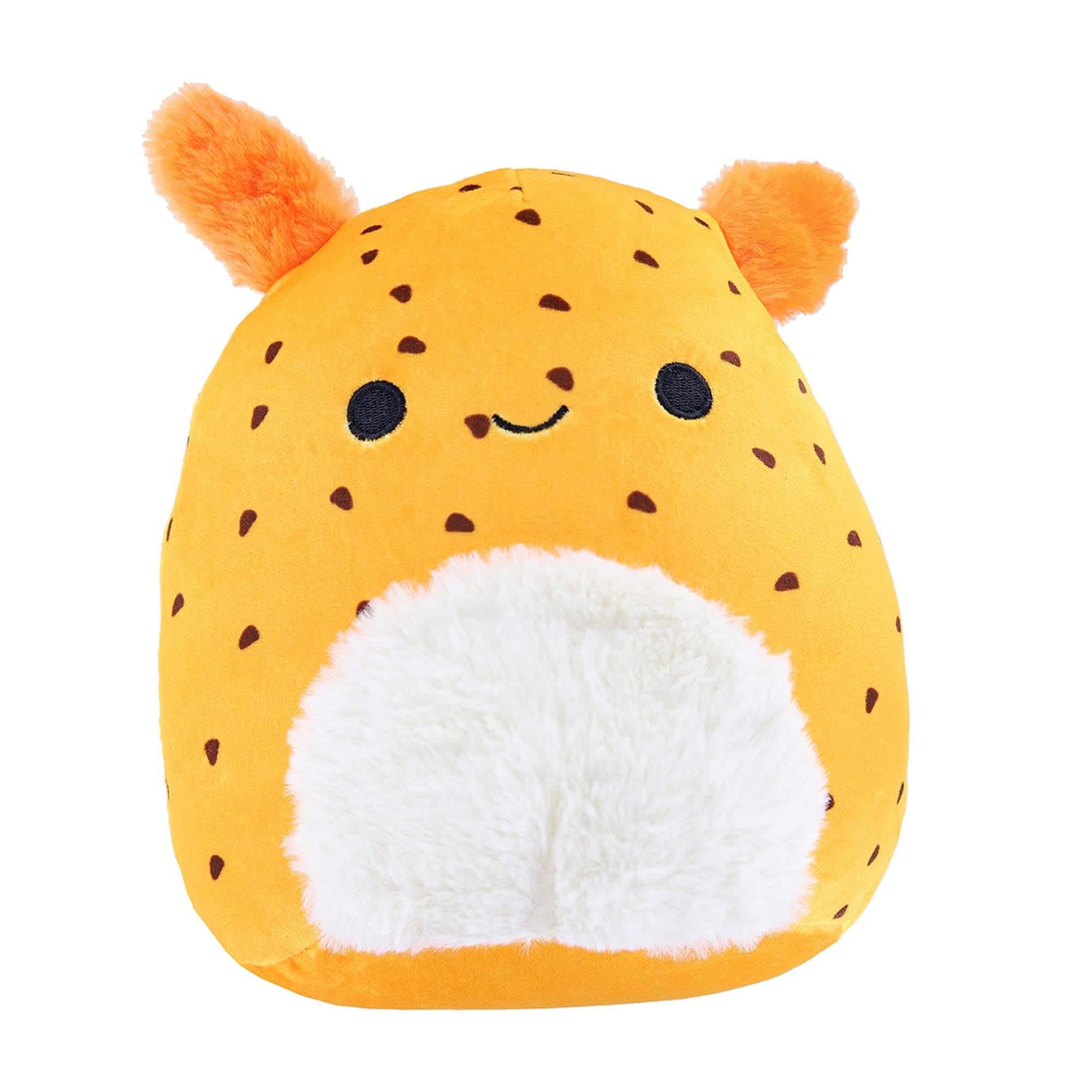 Kellytoy - Squishmallow Sealife 8 Inch Plush | Tenzig the Deep Sea Bunny - Orange