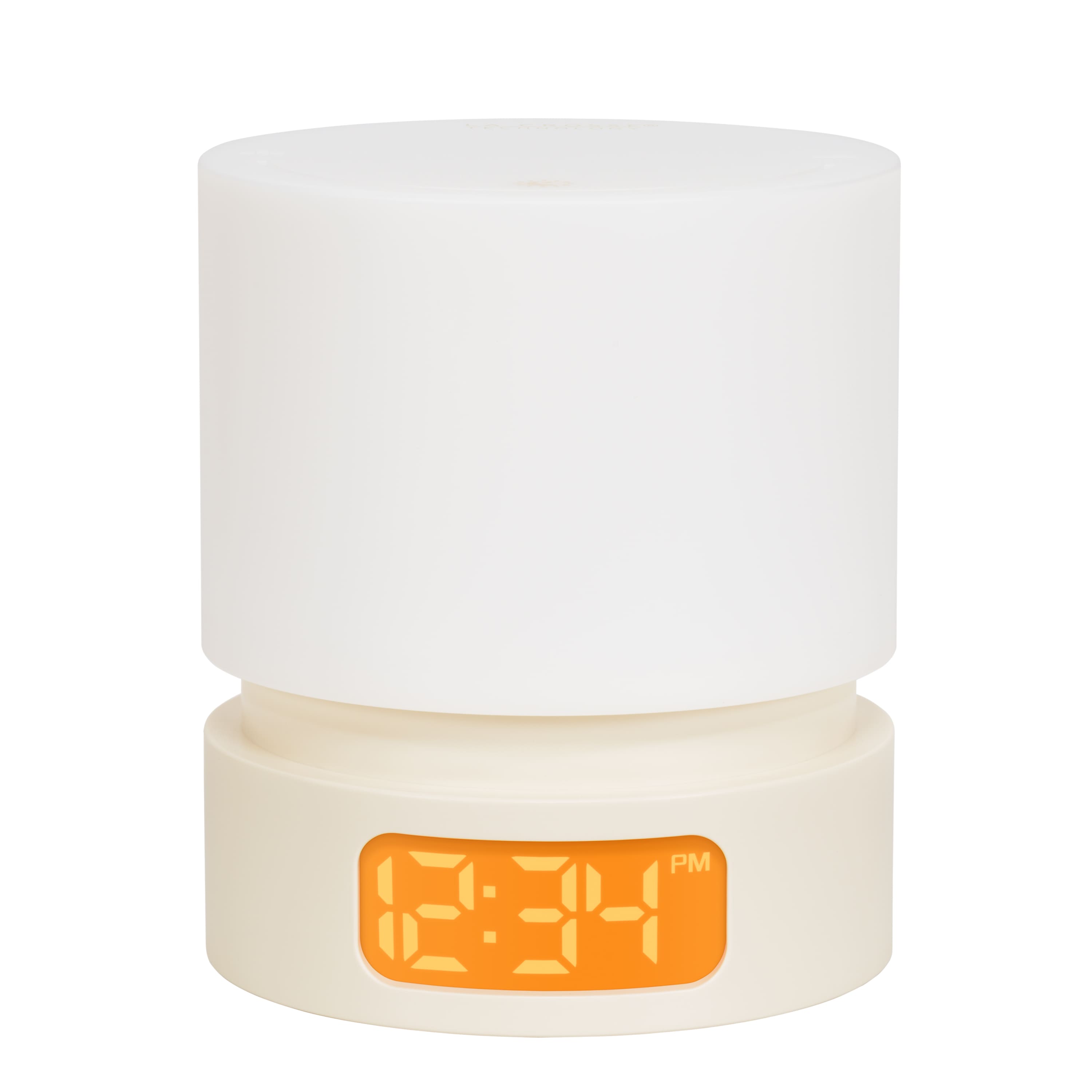 Front. La Crosse Technology - Nikko Light Assist Digital Alarm Clock - White.