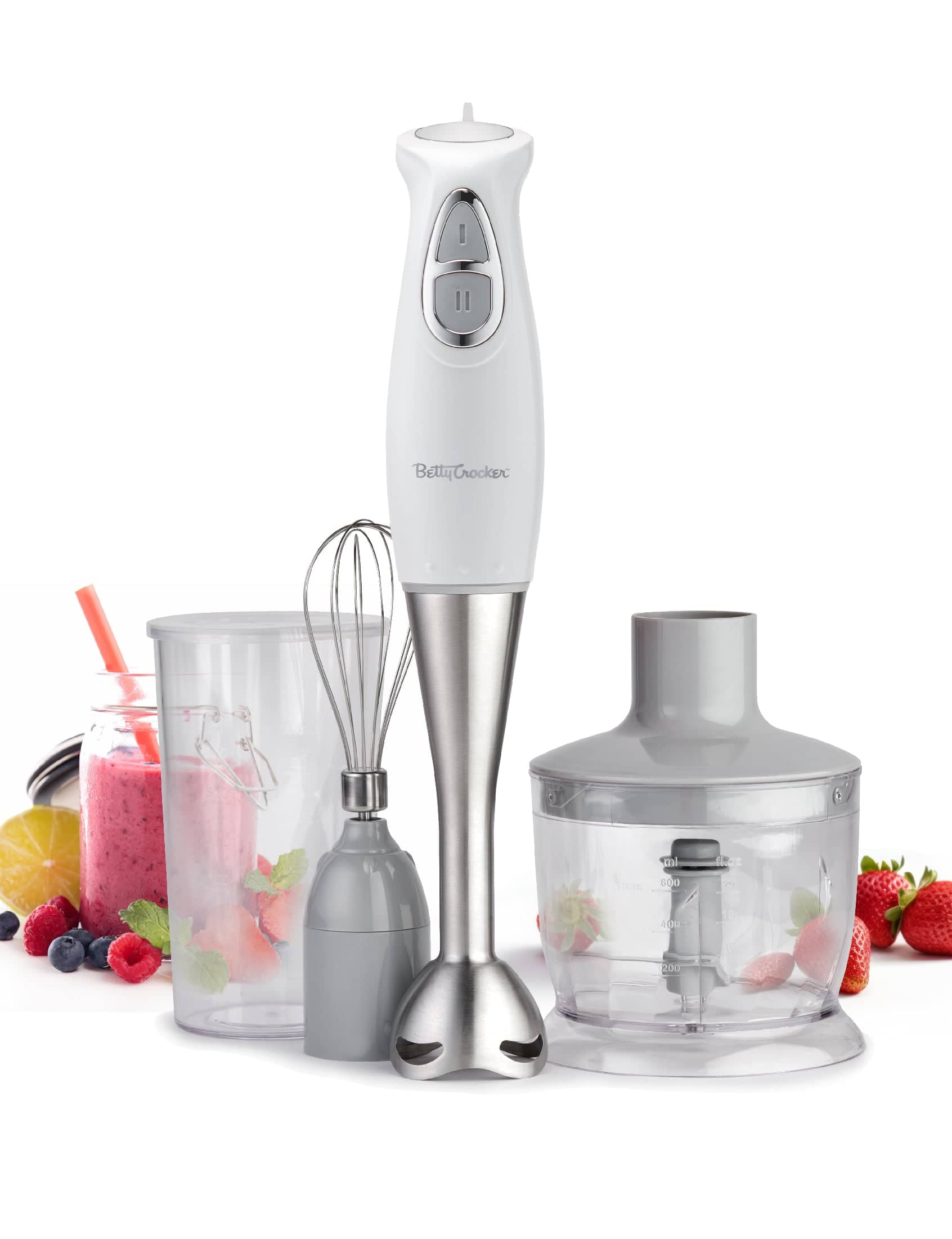 Betty Crocker - Immersion Blender2-Speed - White