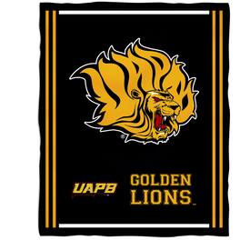Vive La Fete - Arkansas Pine Bluff Golden Lions 36'' x 48'' Children's Mascot Plush Blanket - Multicolor