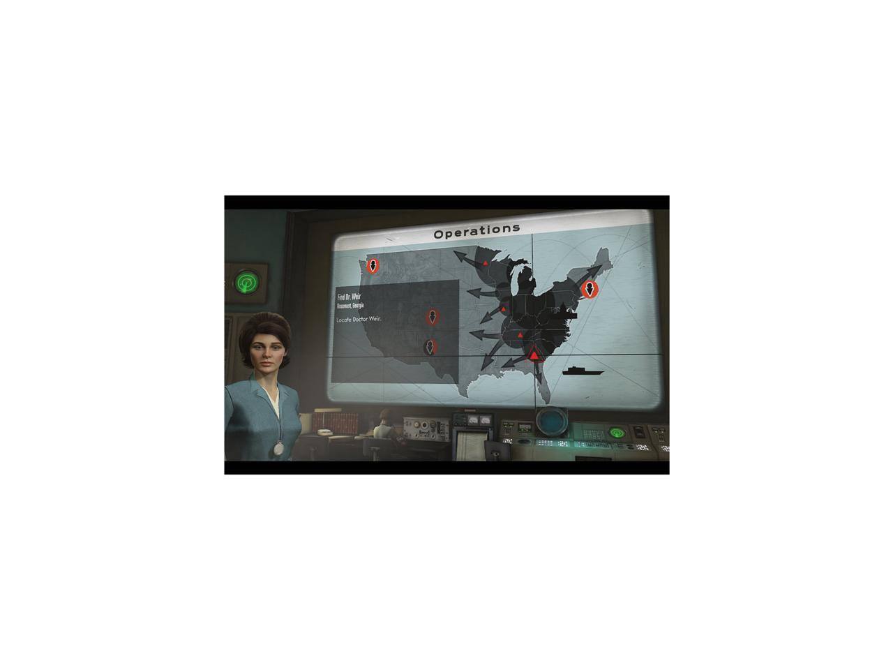 Operations  
Find Dr. Warrick  
Room 342, Warren  
Locate Doctor Warrick