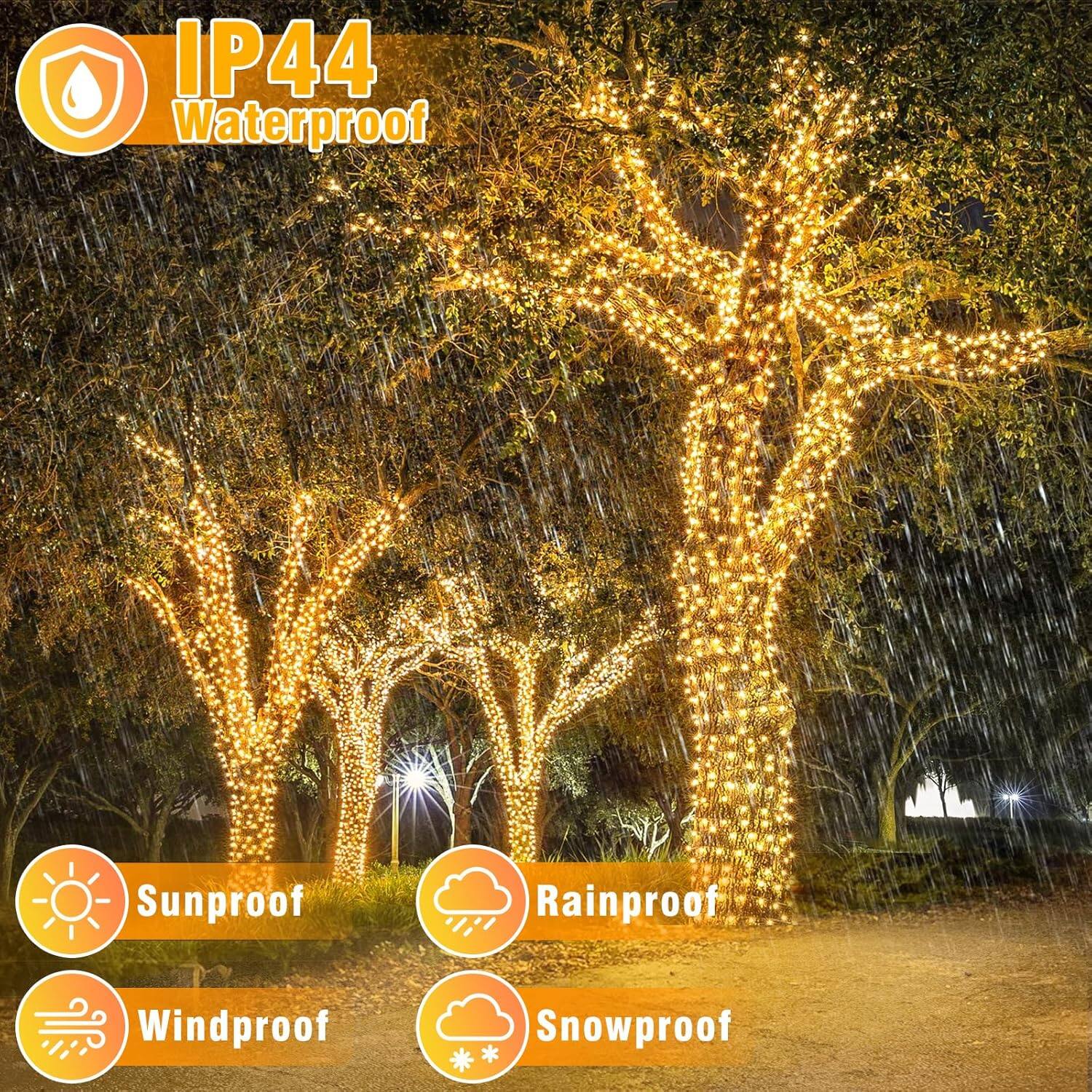 IP44 Waterproof  
Sunproof  
Rainproof  
Windproof  
Snowproof