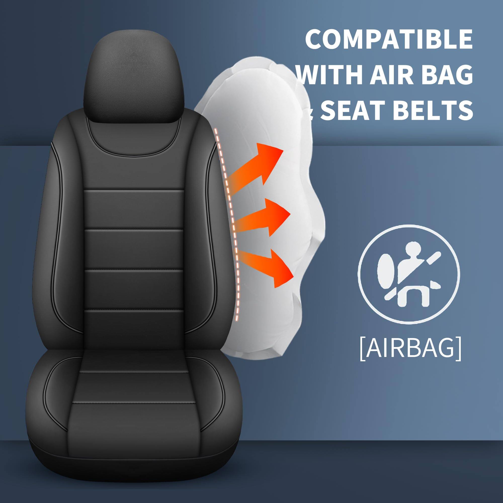 COMPATIBLE WITH AIR BAG SEAT BELTS  
[AIRBAG]