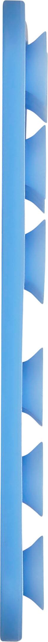 Angle. Octobuddy - Octobuddy - Silicone Suction Cup Universal Phone Case Mount Classic - Baby Blue.