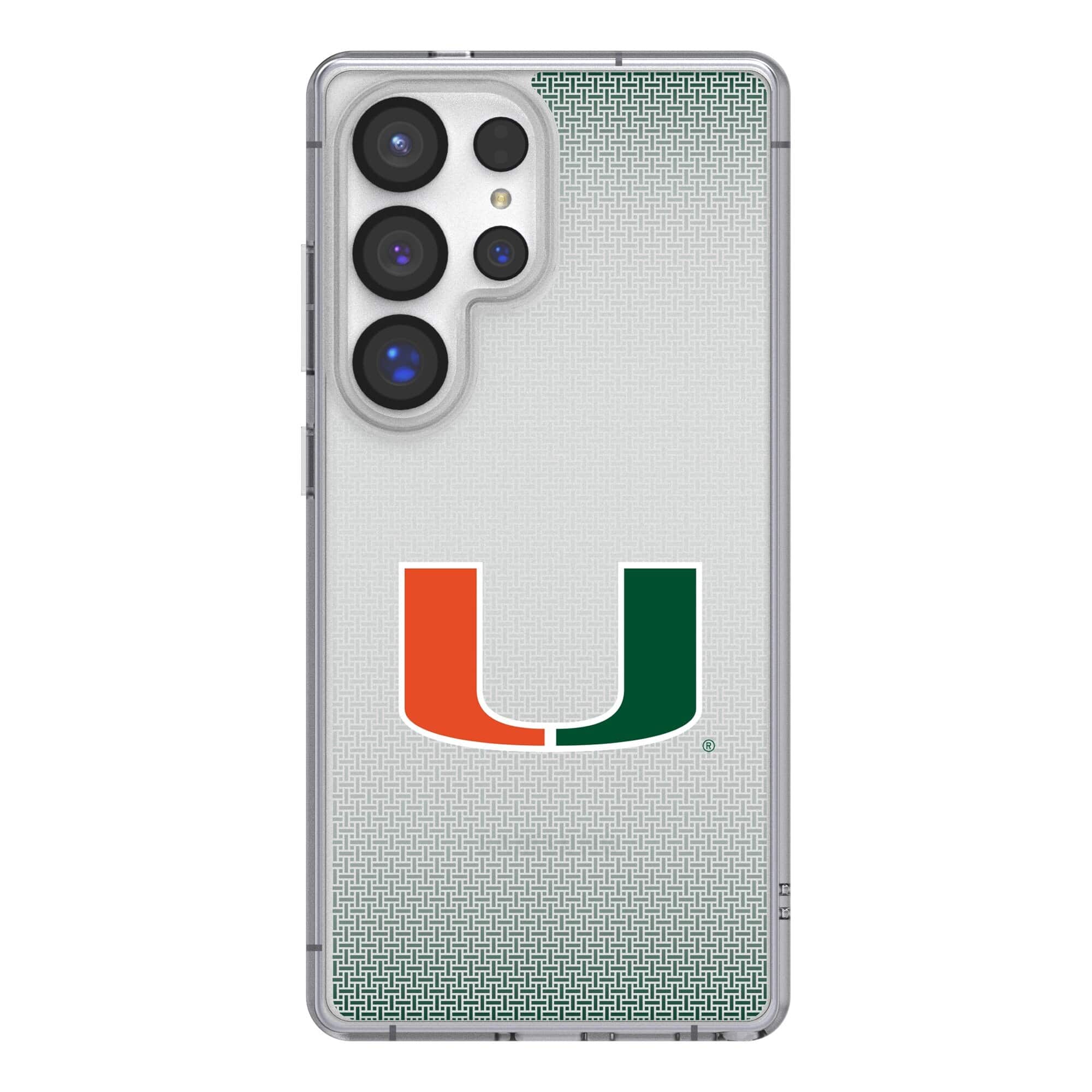 Keyscaper - NCAA - Miami Hurricanes Linen Logo Galaxy Clear Case - S25 Plus - Multicolor price history on PriceWatchPro