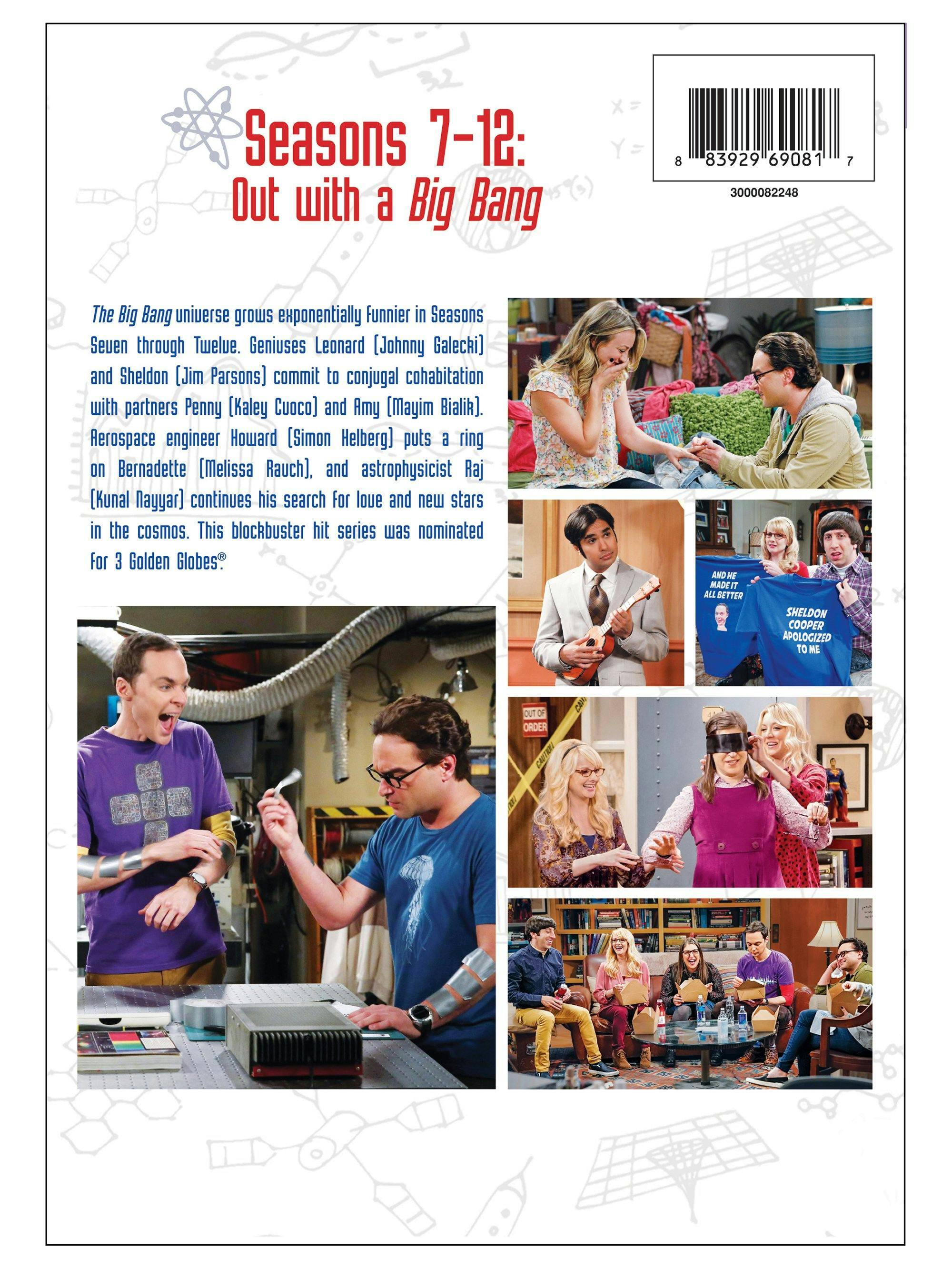Angle. The Big Bang Theory: Seasons 7-12 (Box Set) [DVD].