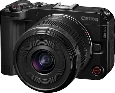 Canon EOS R50 V 4K Video Mirrorless Camera with RF S14 30mm F4 6.3 Canon EOS R50 V 4K Video Mirrorless Camera with RF S14 30mm F4 6.3