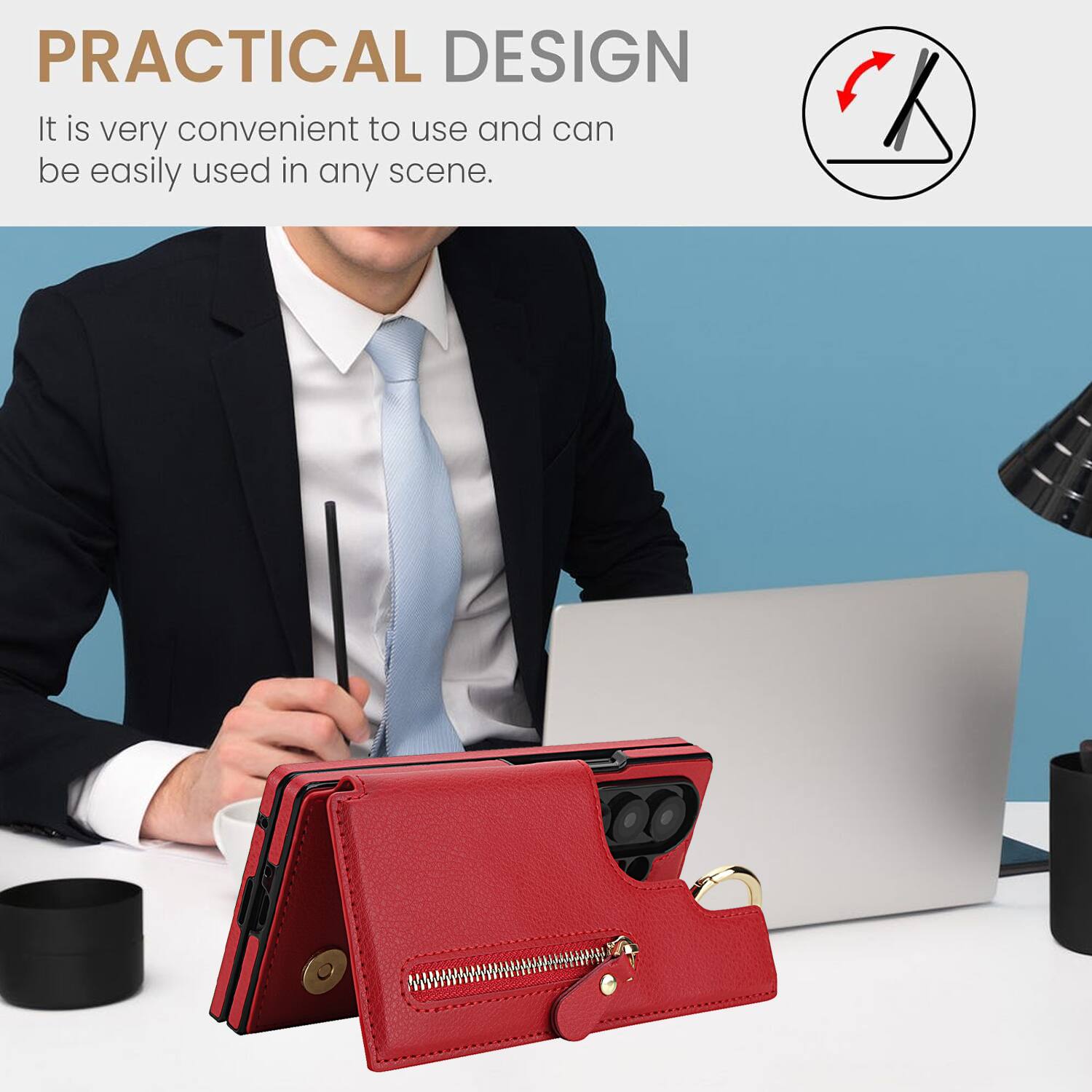 PRACTICAL DESIGN  
It is very convenient to use and can be easily used in any scene.