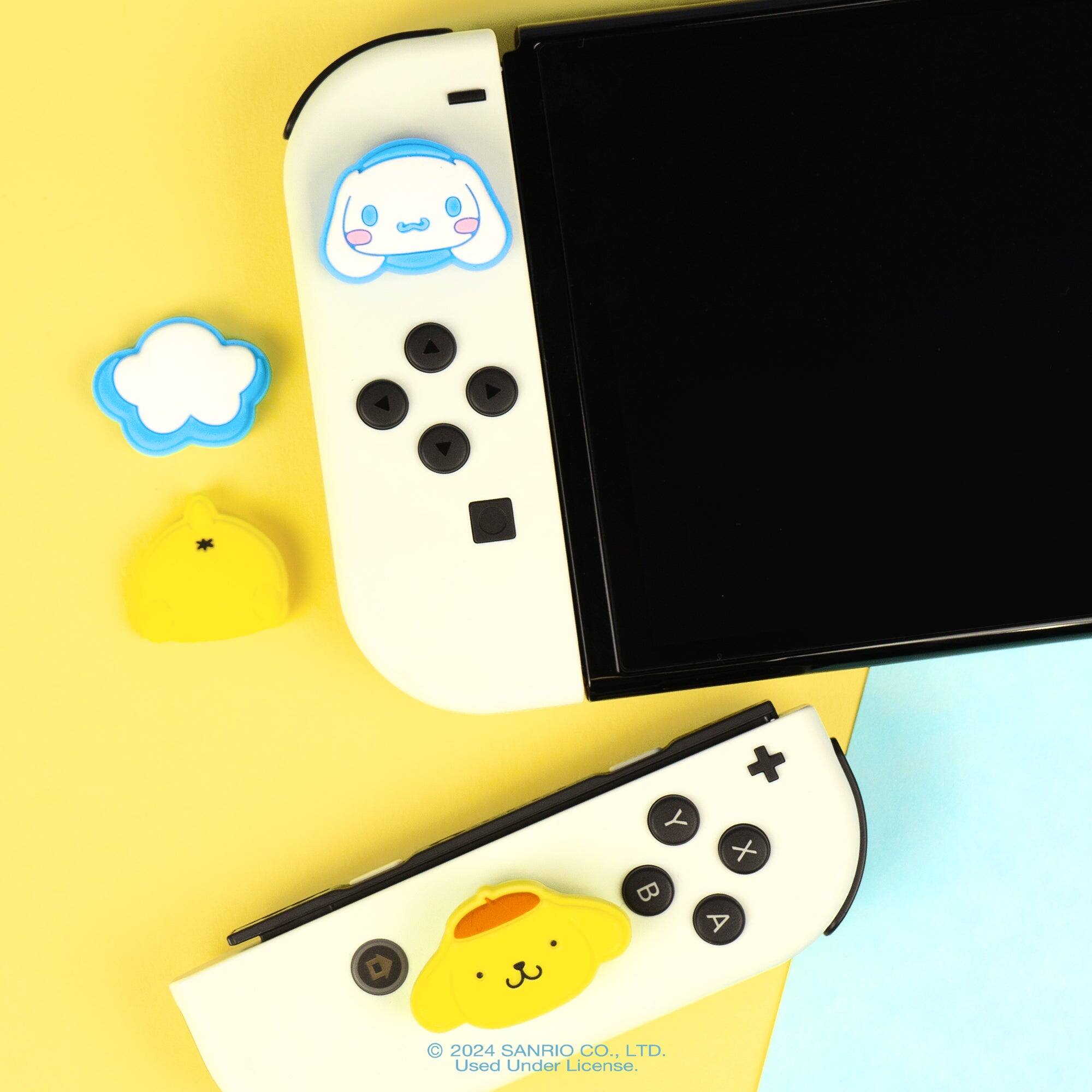 Hamee Hello Kitty and Friends Cinnamoroll & Pompompurin Nintendo Switch ...