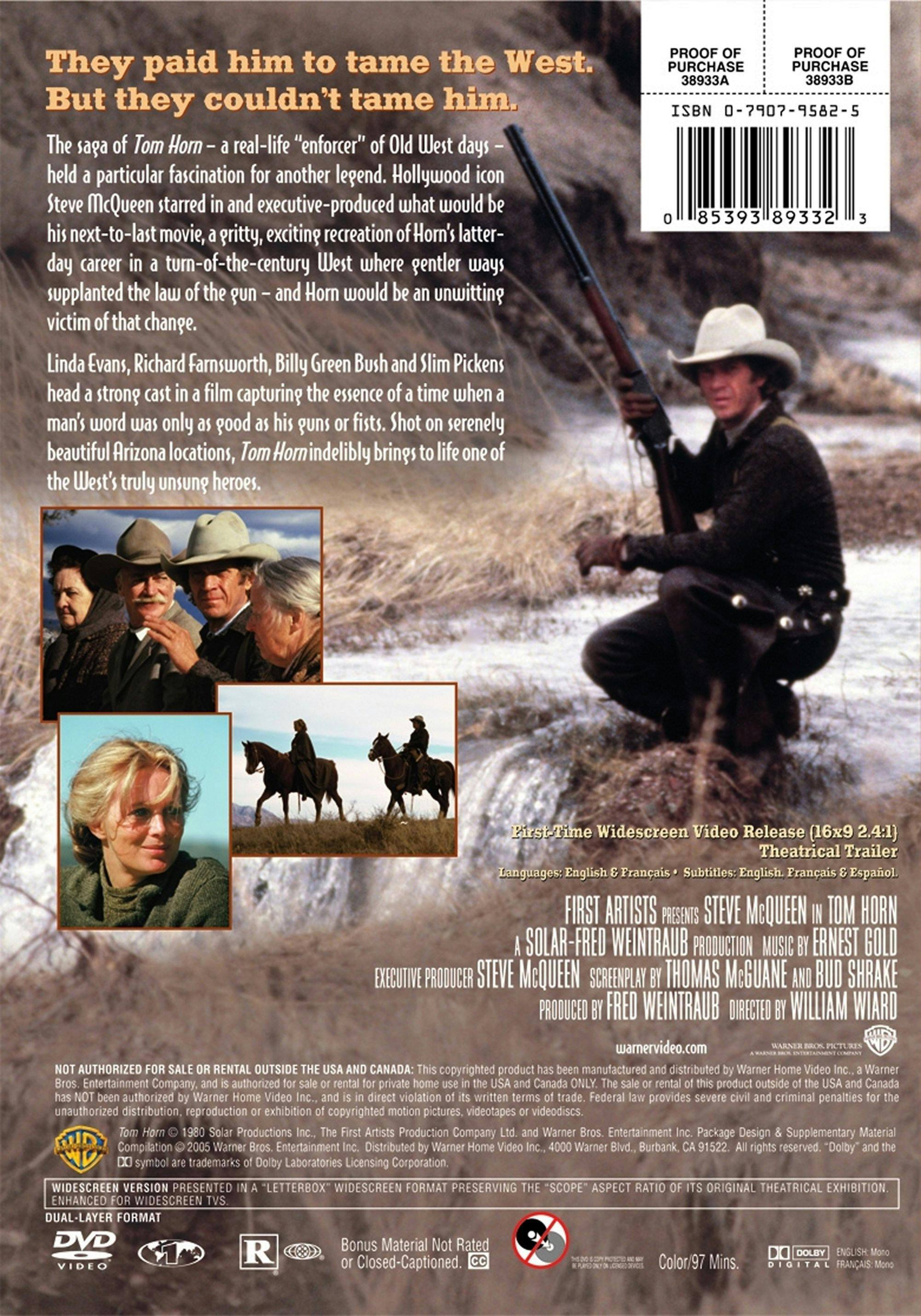 Angle. Tom Horn (DVD Widescreen) [DVD].