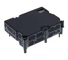 Front. Microsoft - AC Power Supply Adapter (Model #1921) Replacement Compatible For XBOX Series S (2020) - Black.