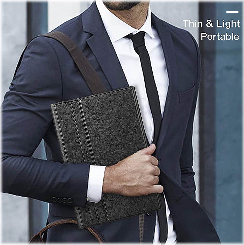 Alt View Zoom 17. SaharaCase - Keyboard Folio Case for Apple iPad Air 10.9" (4th Generation 2020 and 5th Generation 2022) - Black.