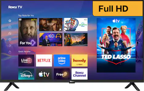 Roku - 40" Class Select Series Full HD (1080p) LED Smart RokuTV (2026)