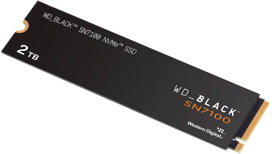 WD BLACK SN7100 2TB Internal SSD Gen 4 x4 NVMe WDBELG0020BBK-WRSN WD BLACK SN7100 2TB Internal SSD Gen 4 x4 NVMe WDBELG0020BBK-WRSN