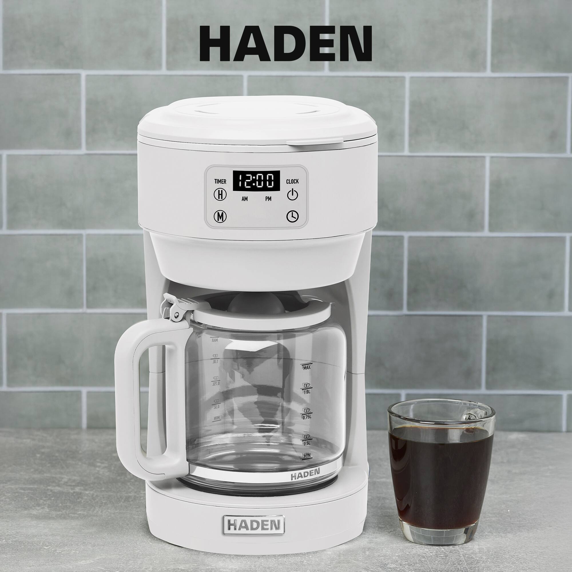 HADEN

TIMER 12:00 CLOCK H AM PM M

HADEN