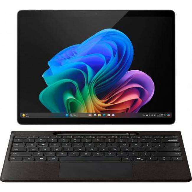 Alt View 1. Microsoft - Microsoft Surface Pro Copilot+ PC Touchscreen 13" OLED Snapdragon X Elite Processor 16GB Ram 1TB SSD (11th Edition) - Black.